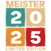 Meister 2025 Mechaniker Meistertitel Geschenk