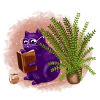 Bücher Katze