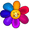 Bunte Blume