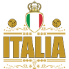 ITALIA CALCIO GOLD VIGNETTE