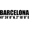 Coordonnées de Barcelone
