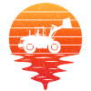 Retro wheel loader