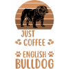 Bulldog anglais Café Rétro