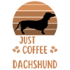Dachshund Coffee Retro Dog Cafe