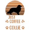 Collie Coffee Retro Dog Cafe