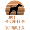 Schnauzer Café Rétro