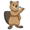Biber Dart Dartpfeil