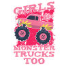 Mädchen Monstertrucks Cooler Monstertruck