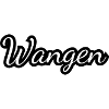 Wangen - Textdesign mit Stadtnamen
