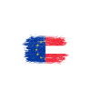 EuropeFlag Austria Brush
