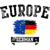 EU Germany Flag Brush Blend