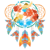 Dream Catcher Wolf
