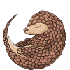 Only Scale-Bearing Mammal Pangolin