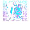 Blackjack Pik-Bube Pik-Ass Retro Geschenk