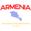 Armenia Map Script Emblem