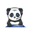 Lustiger Gaming Panda - Computerspiele Videospiele