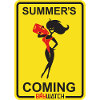 Baywatch Sign Summer´s Coming