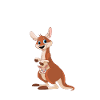 Känguru Beutel Australien