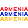Armenia Lettering Flag