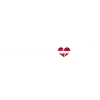 Heartbeat latvia flag
