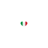 Italian Flag Heartbeat Design