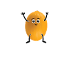 Honeydew melon Halloween