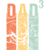 Papa Ojciec 3 trzecich Troje dzieci