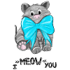 I meow you
