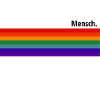 Mensch Regenbogen T Shirt