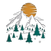 Nature Hiking Imprint Mountain Motif