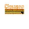 Retro 80s Style Clemson Caroline du Sud Trendy Aest