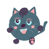 Clumsy cat
