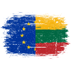 EU Lithuania Flag Blend