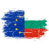 Flag Fusion EU Bulgarian Brush