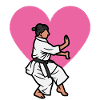 Karate love - karate gift idea