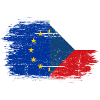 Eu europe czech republic flag