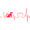 Heartbeat Panda Rouge