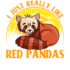 J’aime vraiment les pandas roux