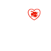 Batterie Batteur Batteur Skeleton Heart