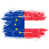 EU Austria Flag Fusion