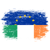 EU Italy Flag Fusion