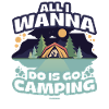 Camping Camping Holiday Tent Gift