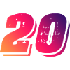20 Zahl Symbol