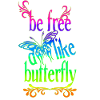 Rainbow - free as a butterfly
