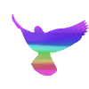 tauben,taube,vögel,regenbogen,bunt,graffiti,