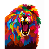 Rainbow Lion