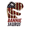 Dinosaure patriotique Bannie