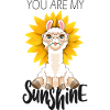 Alpaca Sunflower Love Couple Sunshine