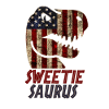 Patriotic Sweetie Dinosaur