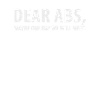 Funny Fitness Saying Dear Abs